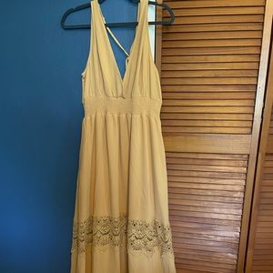 Baltic Born Boho Yellow Maxi Dress
